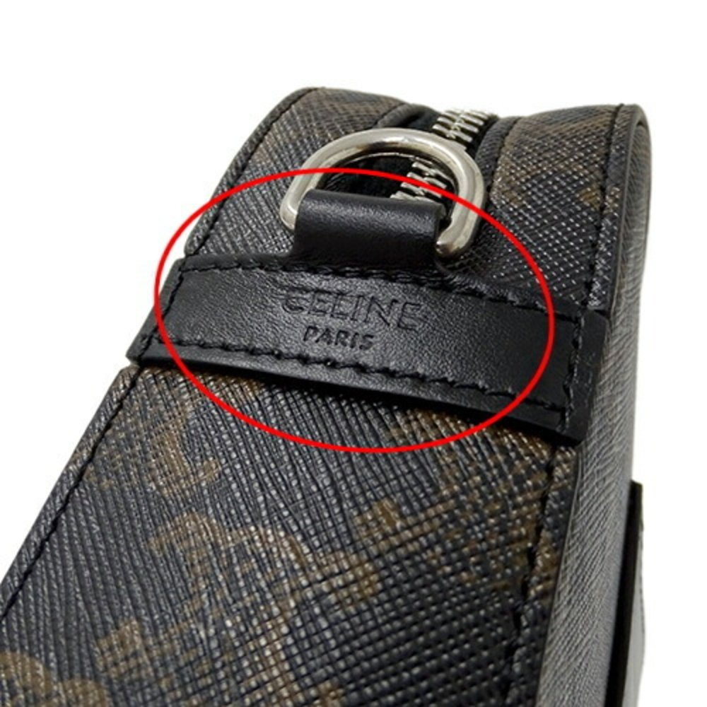CELINE Bags for Women and Men, Shoulder Bags, Triomphe Small, Coated Canvas, ... - Picture 8 of 9